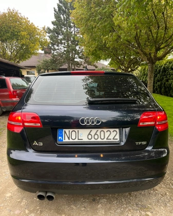 Audi A3 cena 31400 przebieg: 222272, rok produkcji 2011 z Olsztyn małe 211